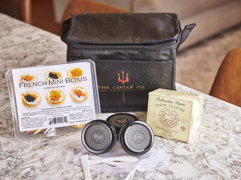 Caviar Collection Kit for Hosted at Home